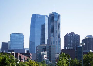 Decorative Image of Downtown Denver from Auraria Campus