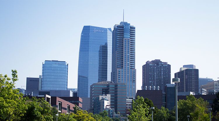 Decorative Image of Downtown Denver from Auraria Campus