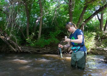 Stephanie Schmidt, Water Testing on the Platte