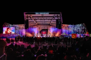Large Concert at Levitt Pavilion. Mariachi Festival.