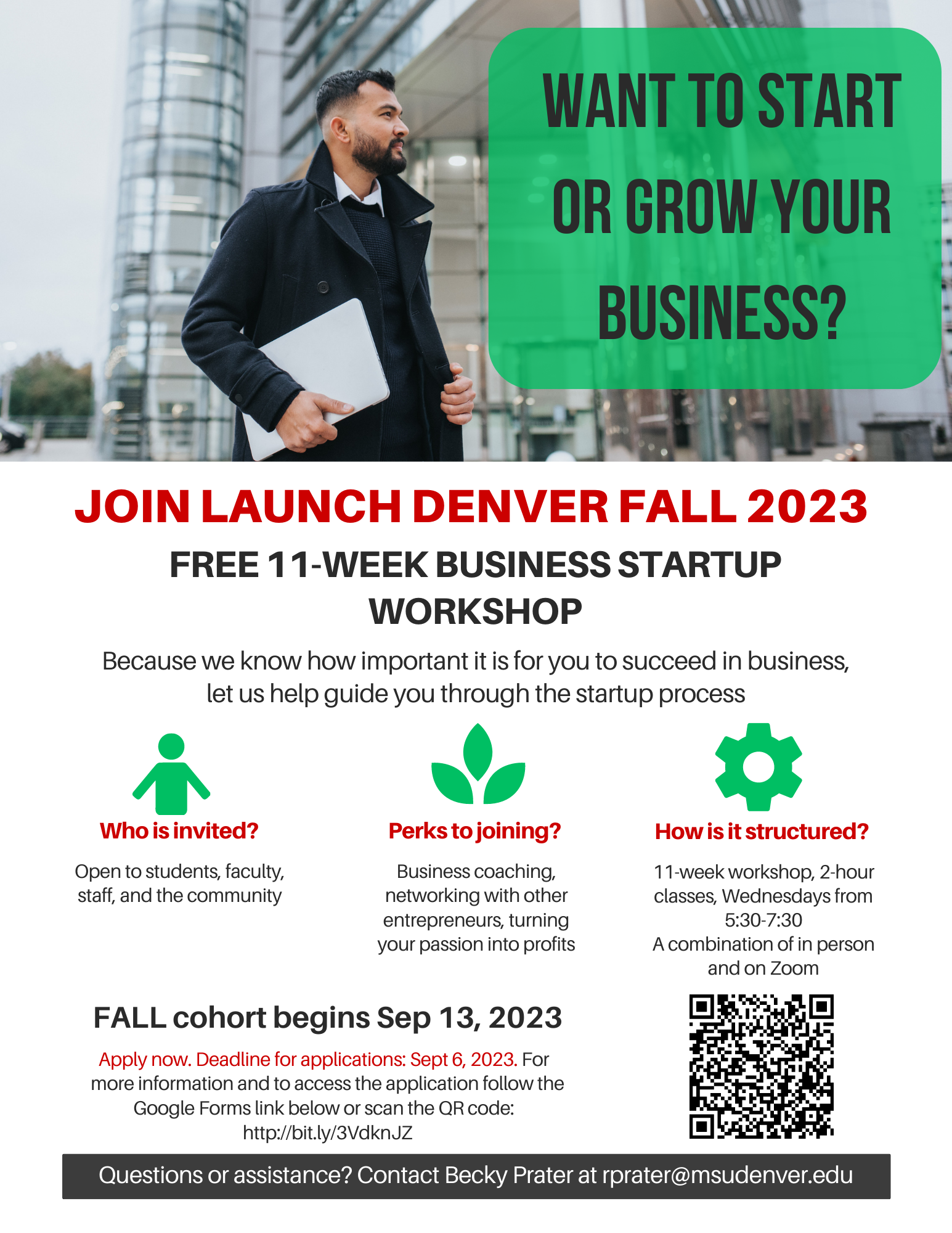 Launch Denver Fall 2023 Information