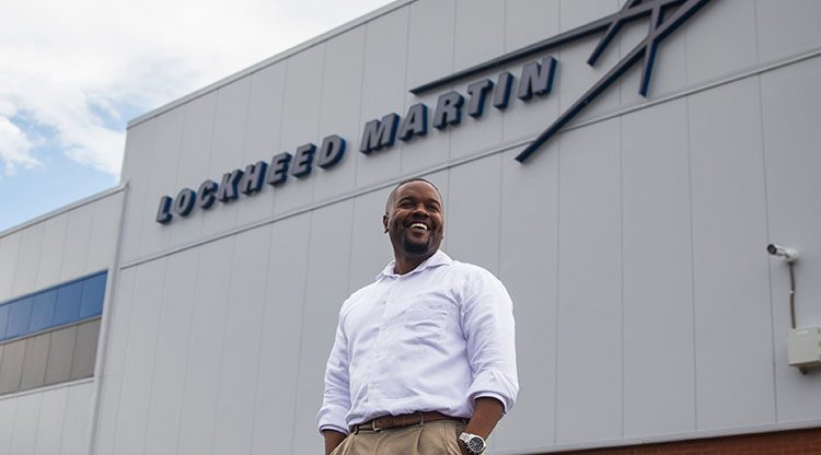 MSU Denver Alum and Lockheed Martin employee, Malcolm Martin-Young