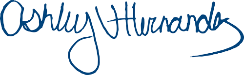 Ashley Hernandez signature