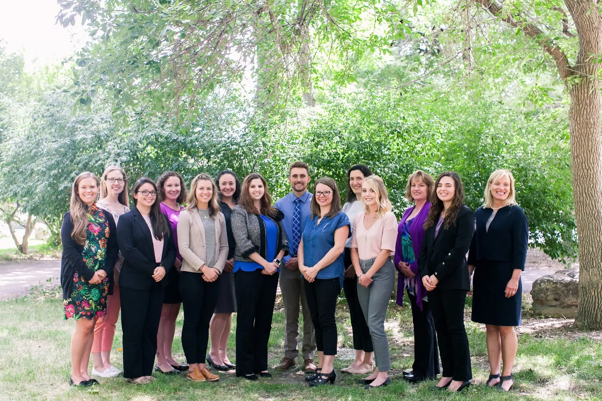 A photo of the 2019-2020 MSU Denver dietetic interns.