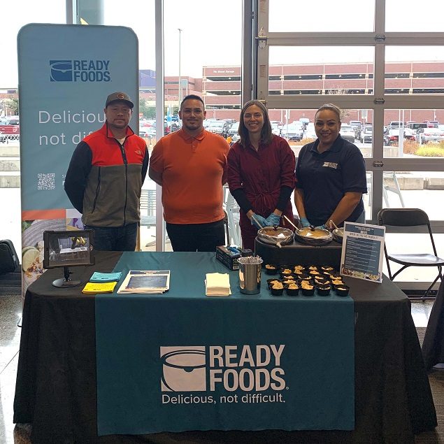 The team from Ready Foods had some delicious food samples to share. Thank you for your sponsorship of Manufacturing Day!