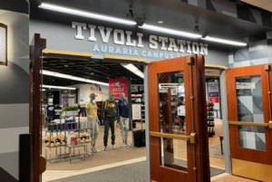 Tivoli Station bookstore entrance