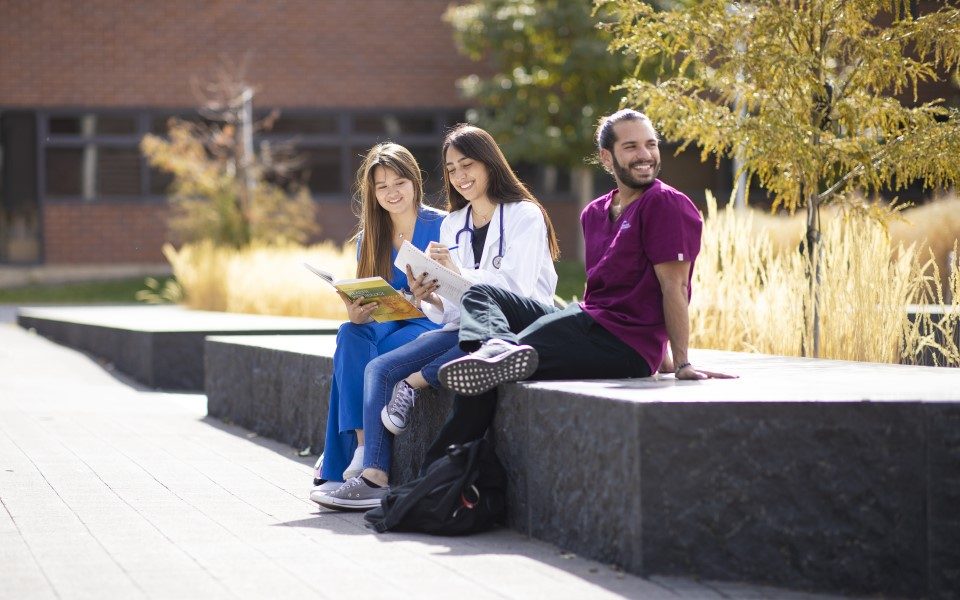 MSU Denver Online student studying remotely for an online nursing program