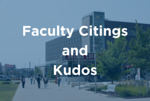 Faculty citings and Kudos