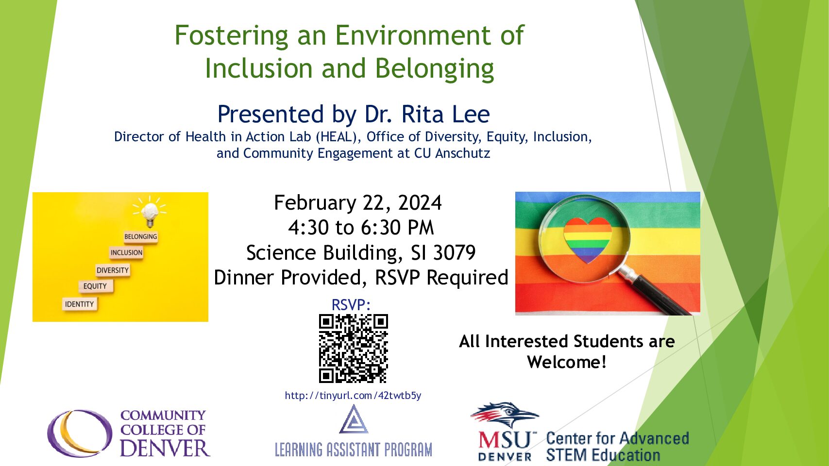 Feb 22 Fostering an Environment of Inclusion and Belonging