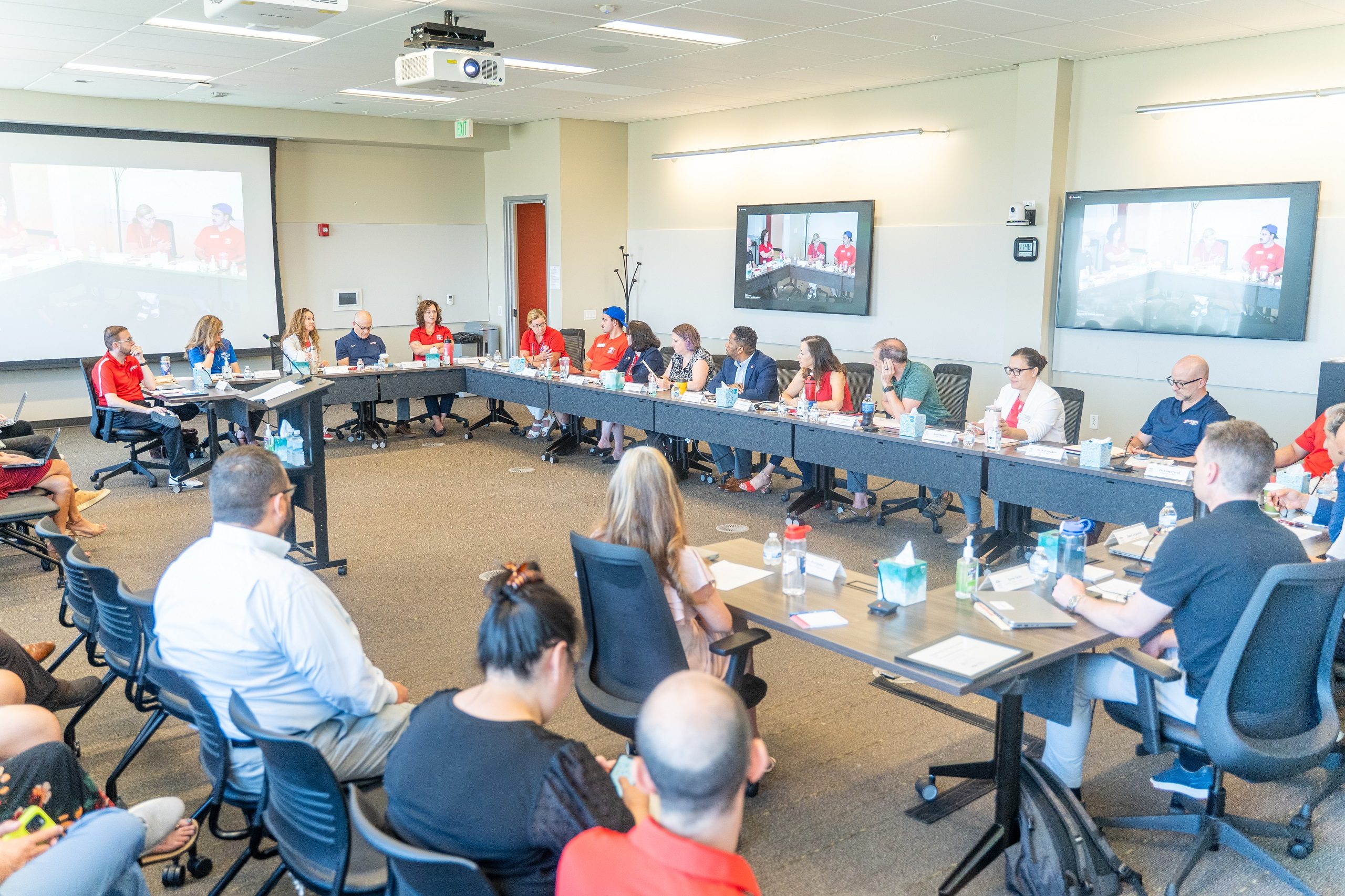 MSU Denver holds the 9/17 President's cabinet meeting