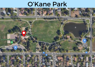 Map of O'kane Park