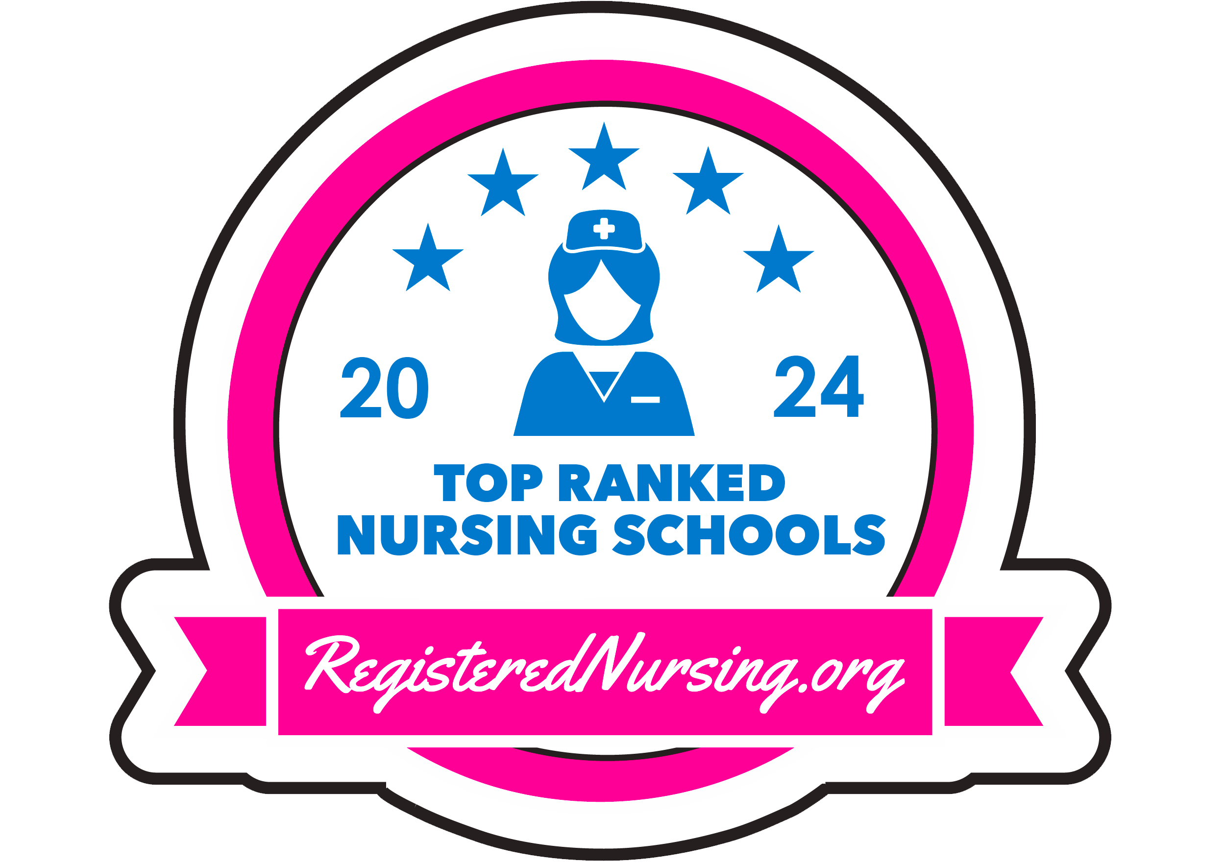 Top Ranked Nursing School in Colorado badge