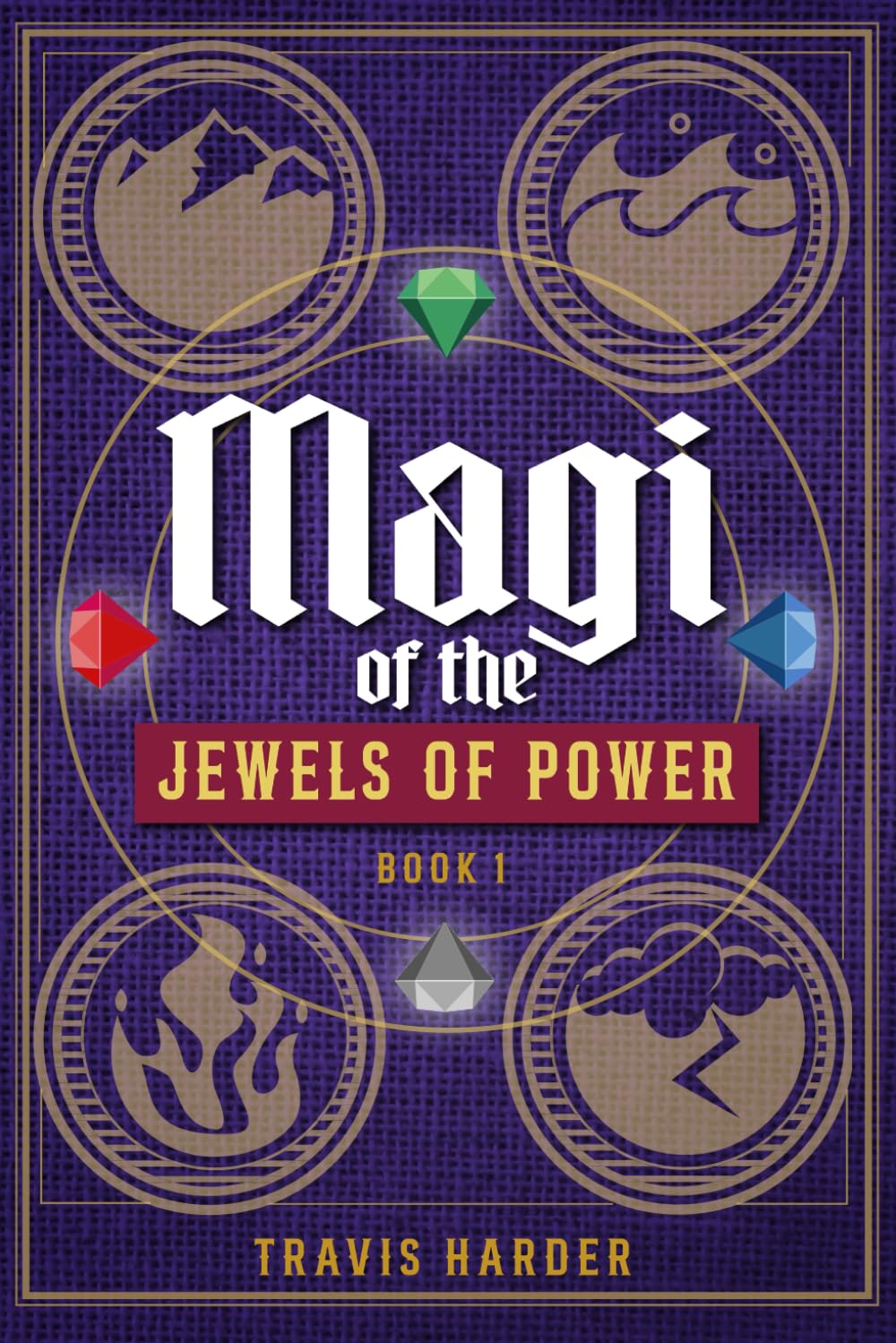 Picture of front cover of the book Magi of the Jewels of power: Book 1