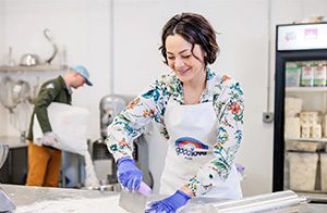 Chennelle Diong, graduate from MSU Denver's School of Hospitality, founded GoodLove Foods after learning about celiac disease. Photo by Alyson McClaran