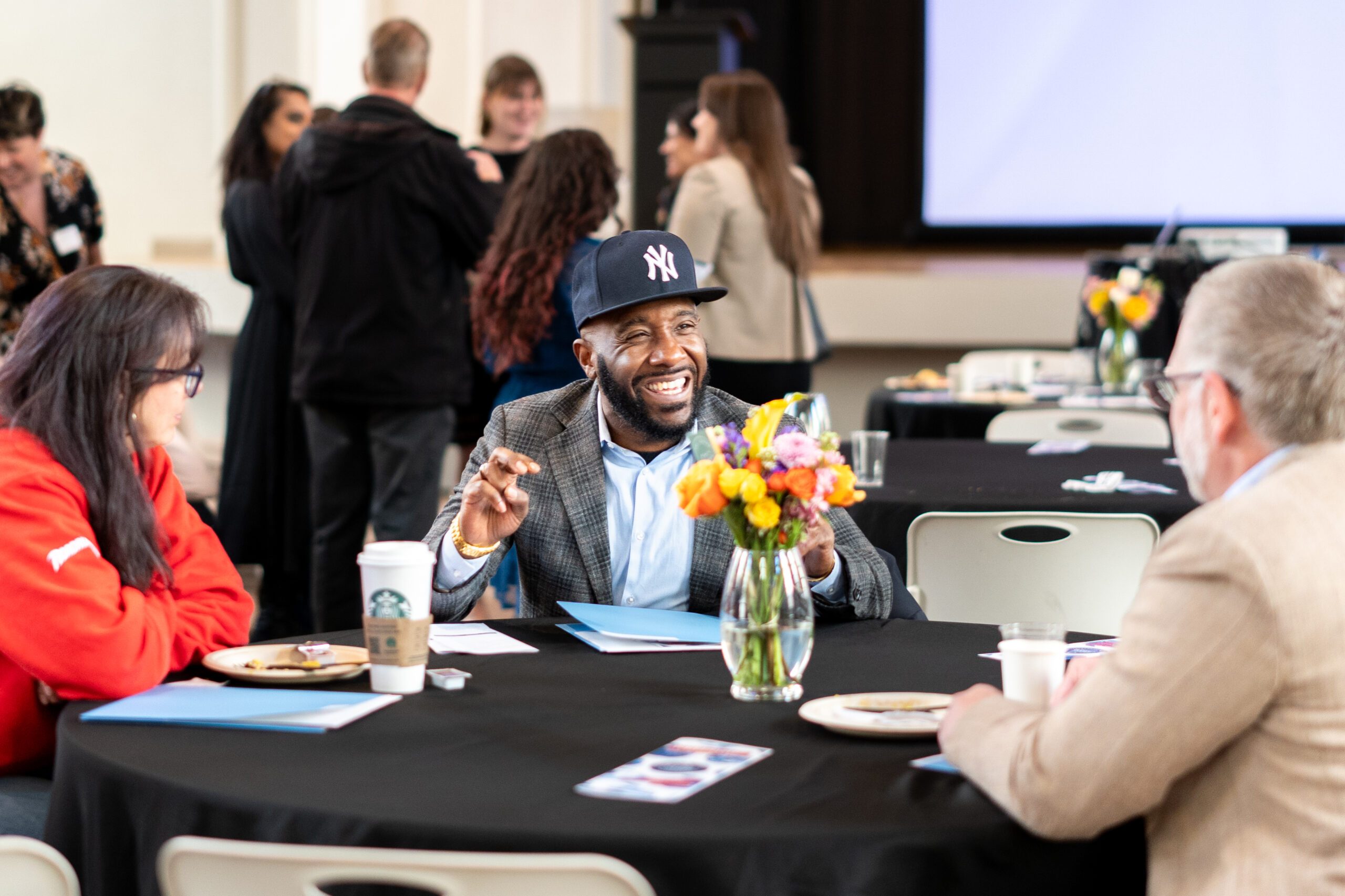 Faculty and students gather for the Annual Career Catalyst Celebration.