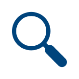 icon image of a magnifying glass