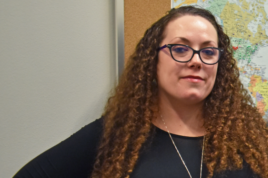 Image of Kayla W online programs enrollment support