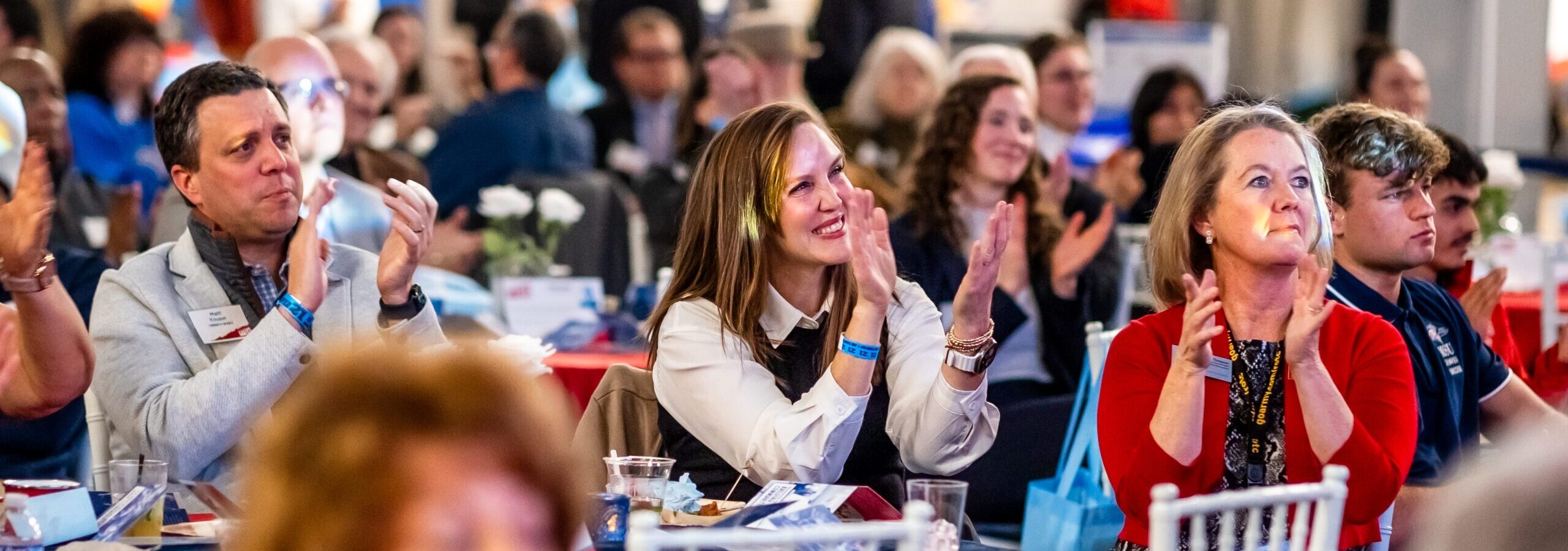 Crowd at Roadrunners Rise Campaign Launch event