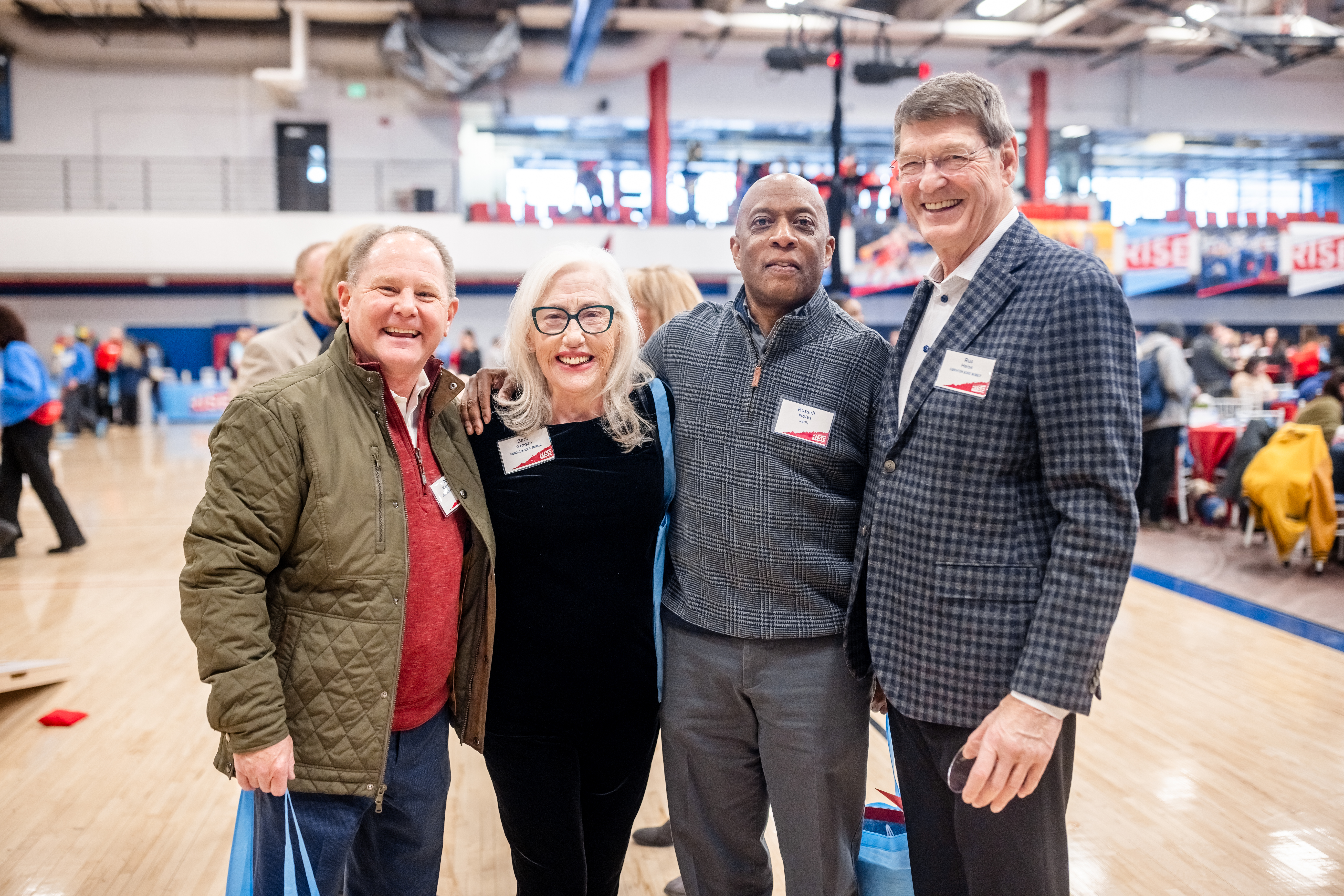 Foundation Board members and trustees at Roadrunners Rise Campaign Launch event