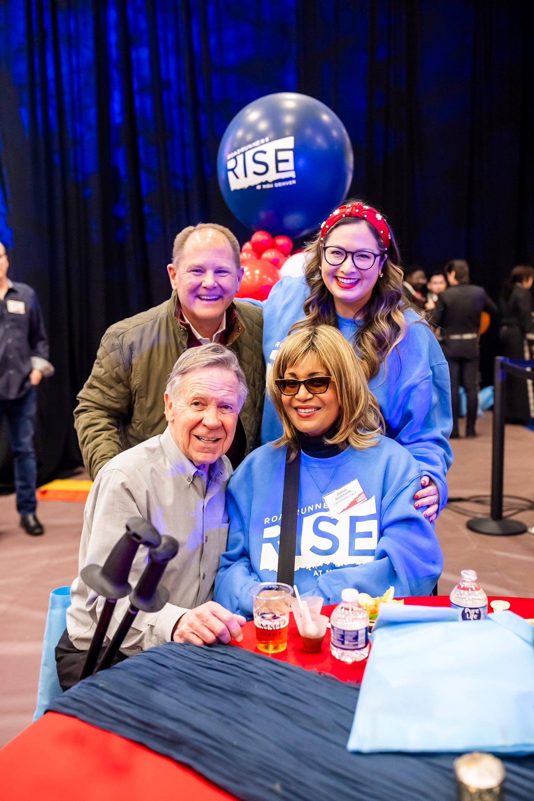Foundation Board members at Roadrunners Rise Campaign Launch event