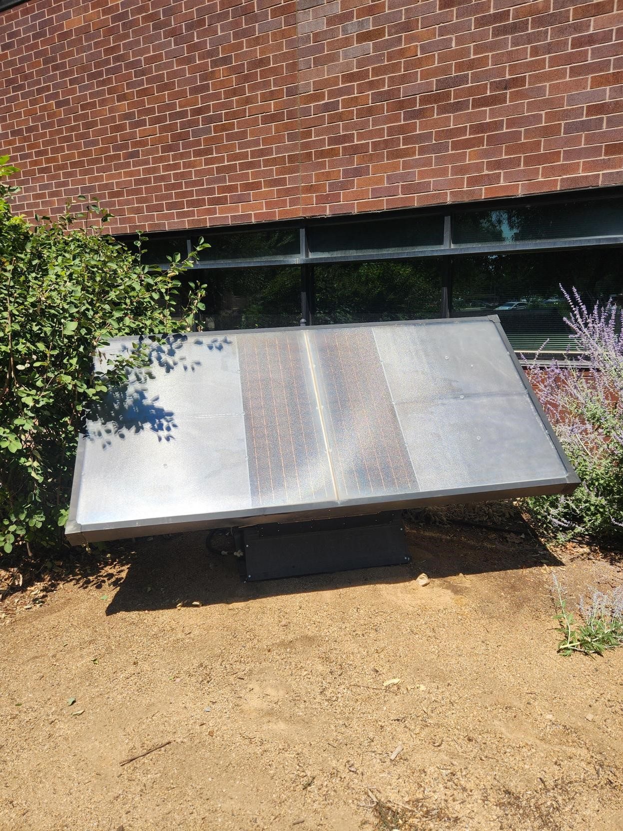 Hydropanel in community garden.