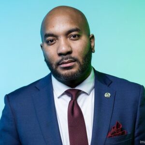Blair lee, a speaker for the Men of color leadership summit.