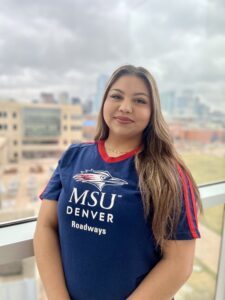 Student employee Brittany Alvarado