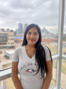 student employee Dianney Olivas