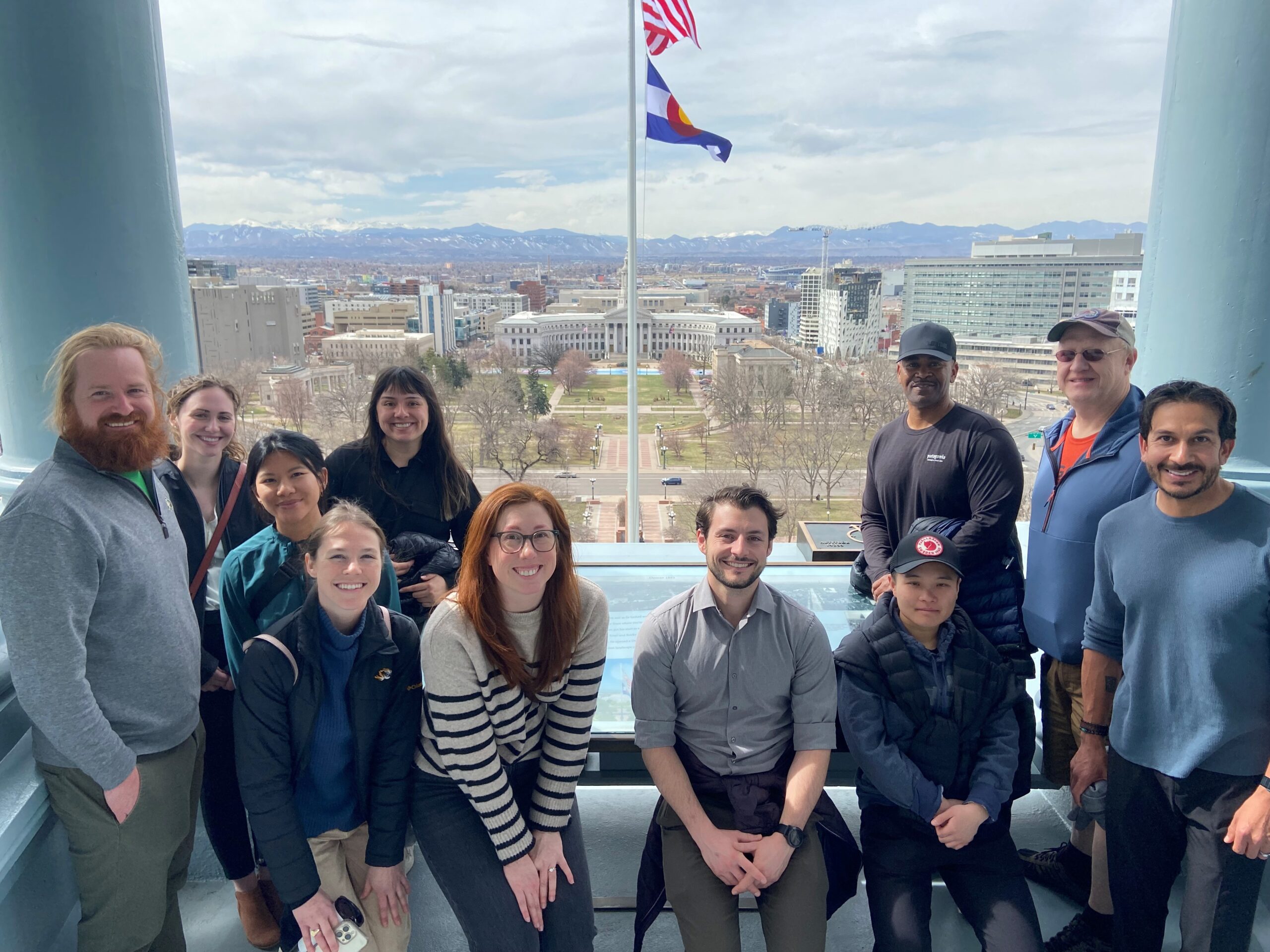 Students at the Colorado State Capitol