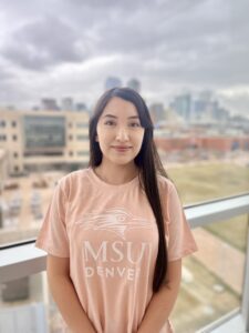 Student employee Nayra Baros