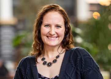 MSU Denver Nursing major Angela Petersen is the Spring 2025 President’s Outstanding Student Award winner. Photo by Alyson McClaran