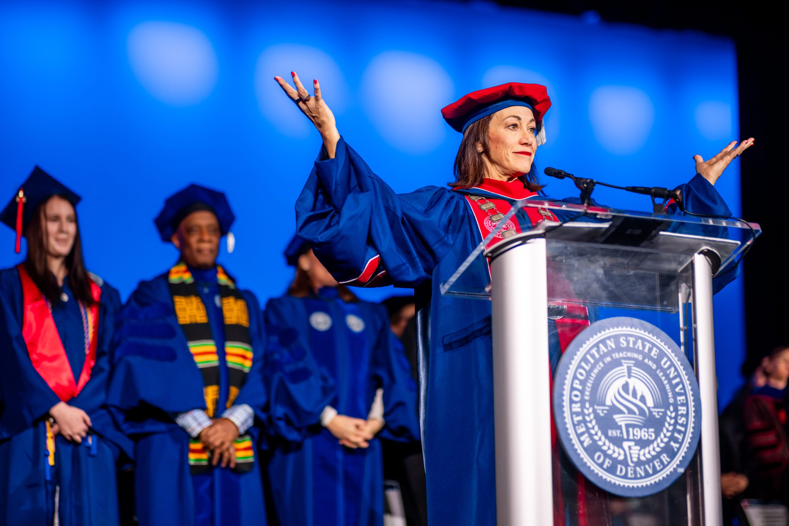 President Davidson at Commencement