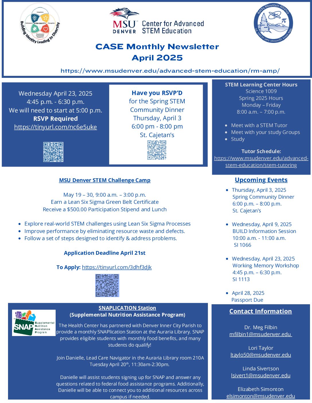 April 2025 Newsletter