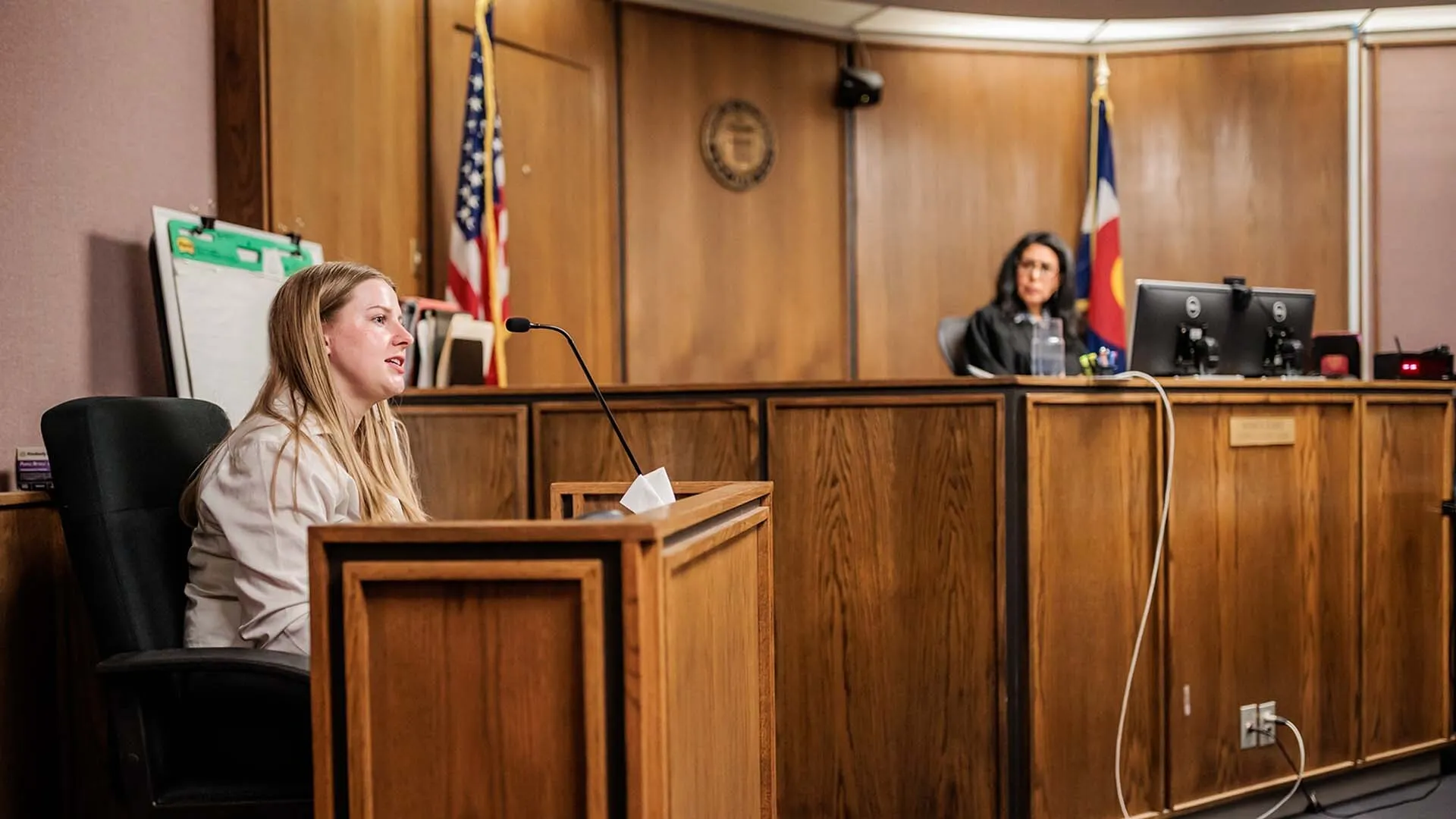 Cailin Nielsen at Mock Trial