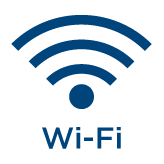Wi-Fi with Wi-Fi icon