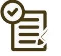 pen and paper gold color