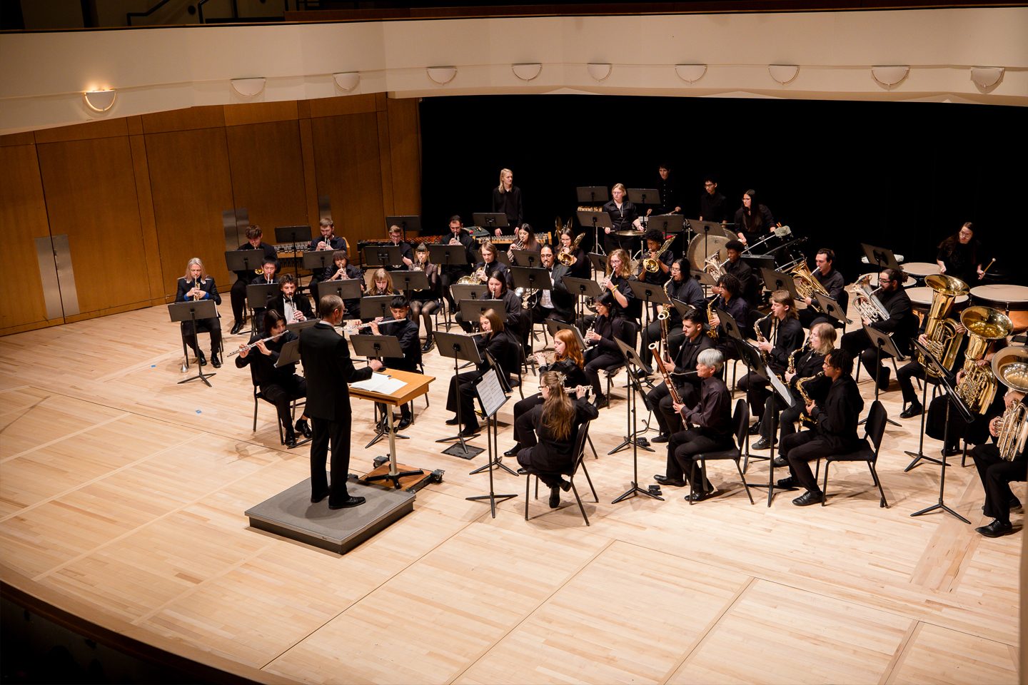 Symphonic Band on stage
