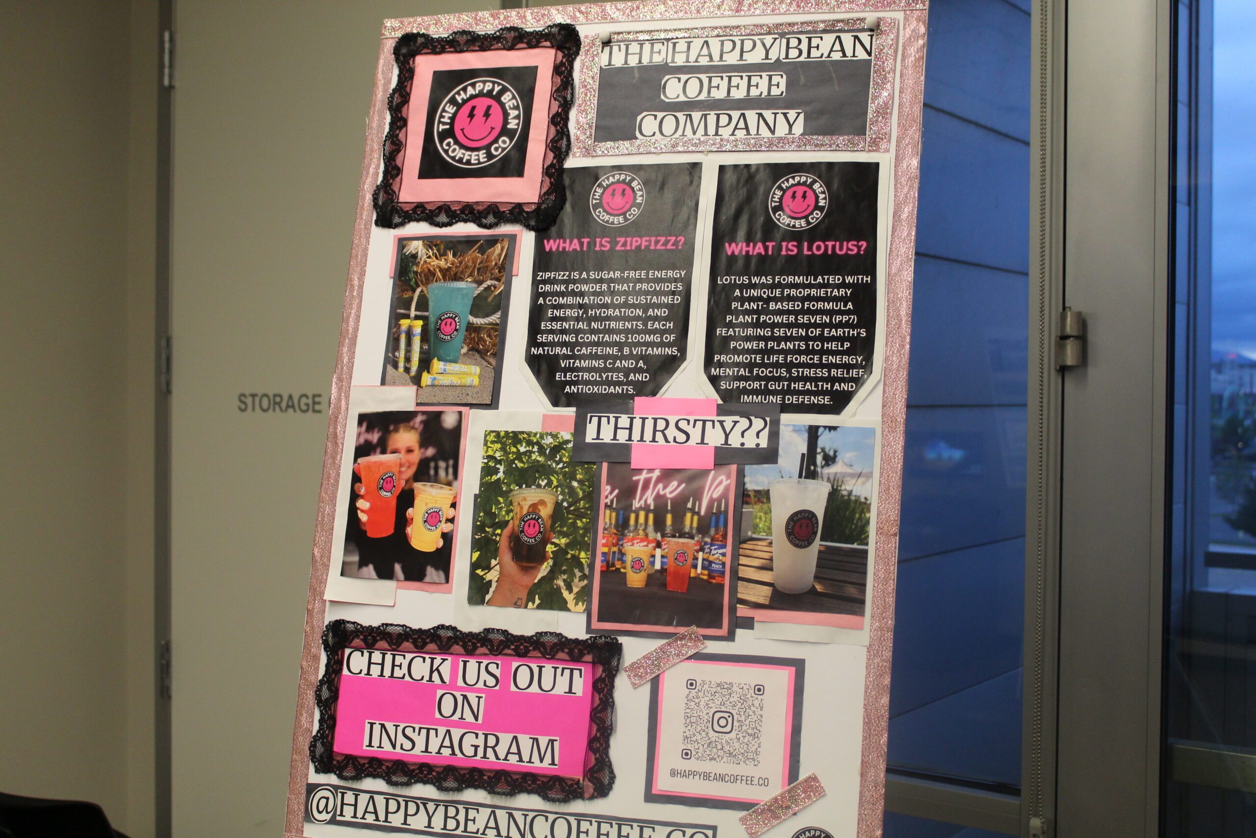 The Happy Bean Coffee Company The Bored Presented at Pitch and Poster Competition