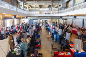 Resource fair for MSU Denver students. 
