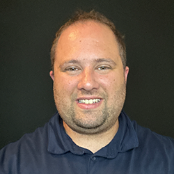 Headshot, Dr. Alex Matthews, Cat II Lecturer.