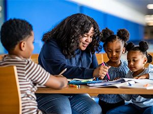 MSU Denver Communication Studies major Mariyah Younger is the new Student Fellow for the FamilyU program that supports parenting students through a two-year training and consulting partnership. Photo by Alyson McClaran