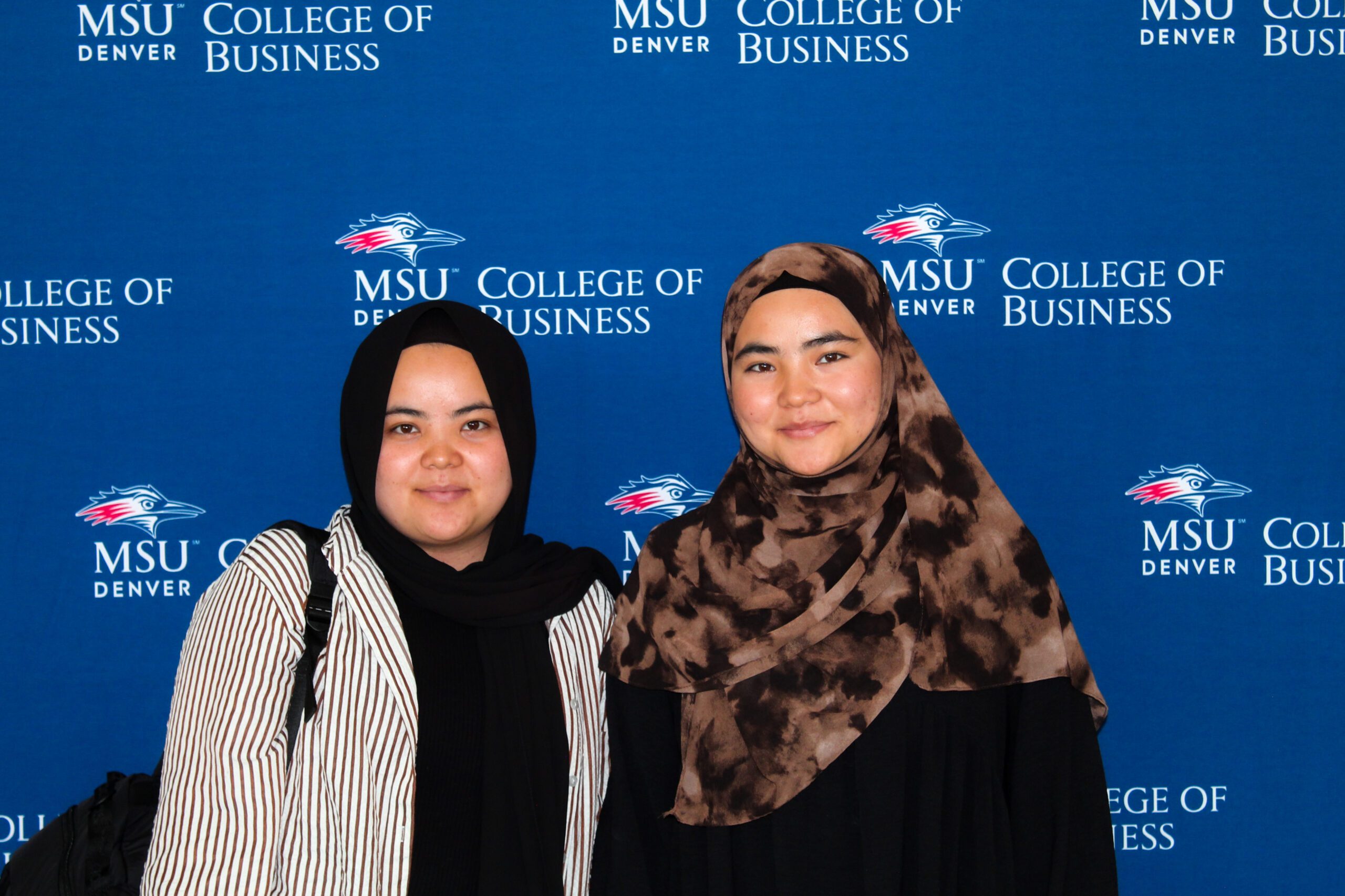 First day of School Picture of Students for the College of Business