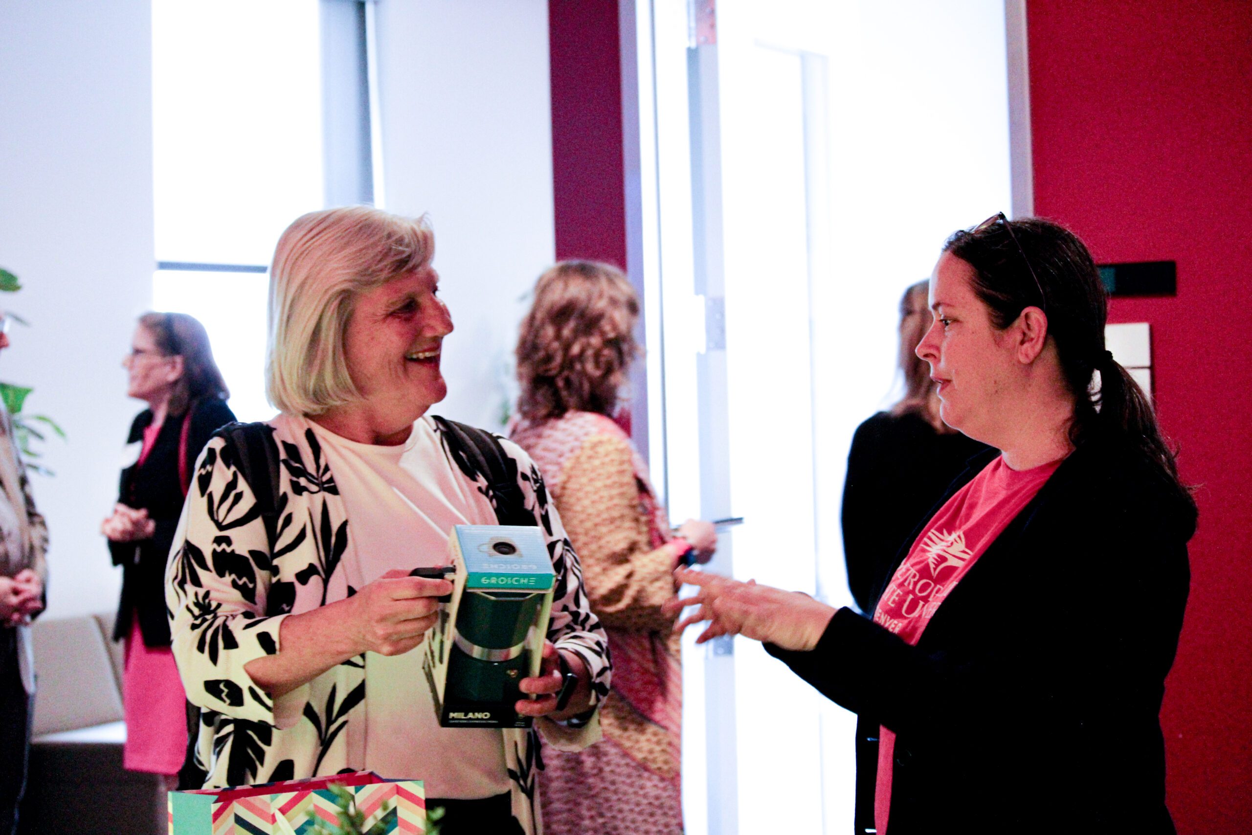 photo of Ann Murphy and Wendy Walker at Ann Murphys Retirement Party