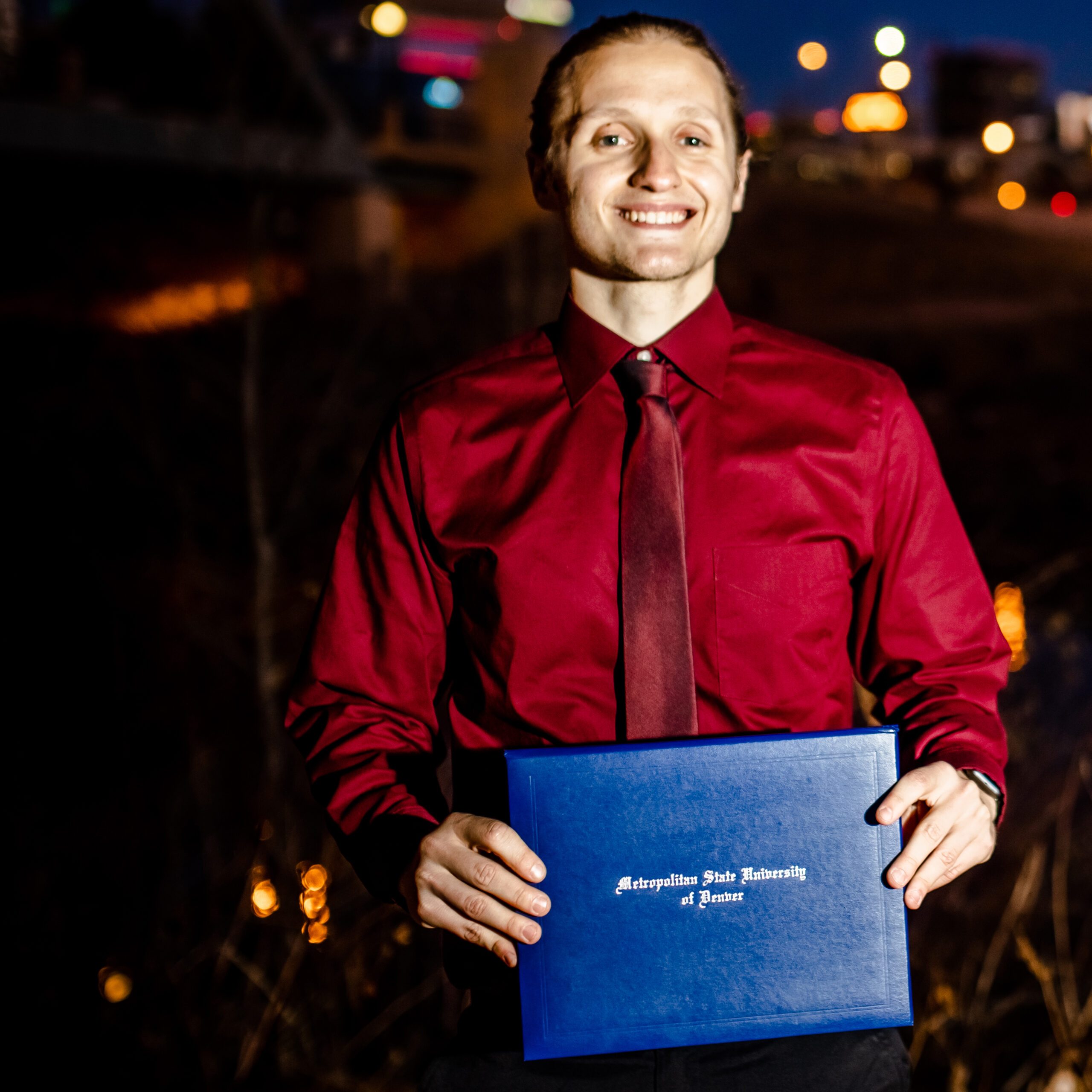 100,000th Grad Branden Ingersoll,