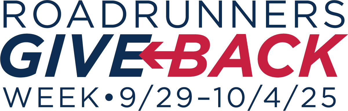 Roadrunners Give Back Image with dates