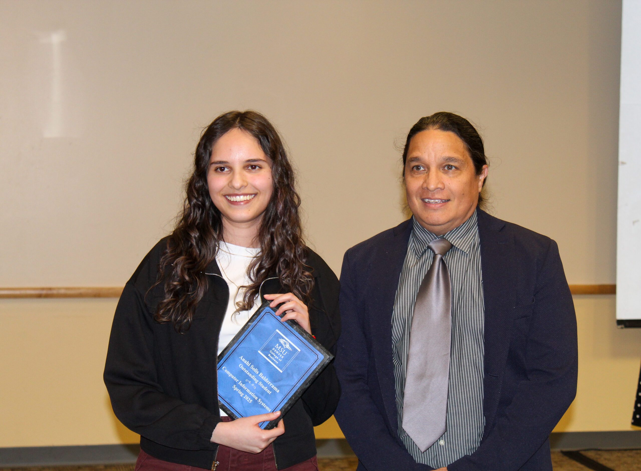 Anahi Solis Balderrama - Outstanding Student