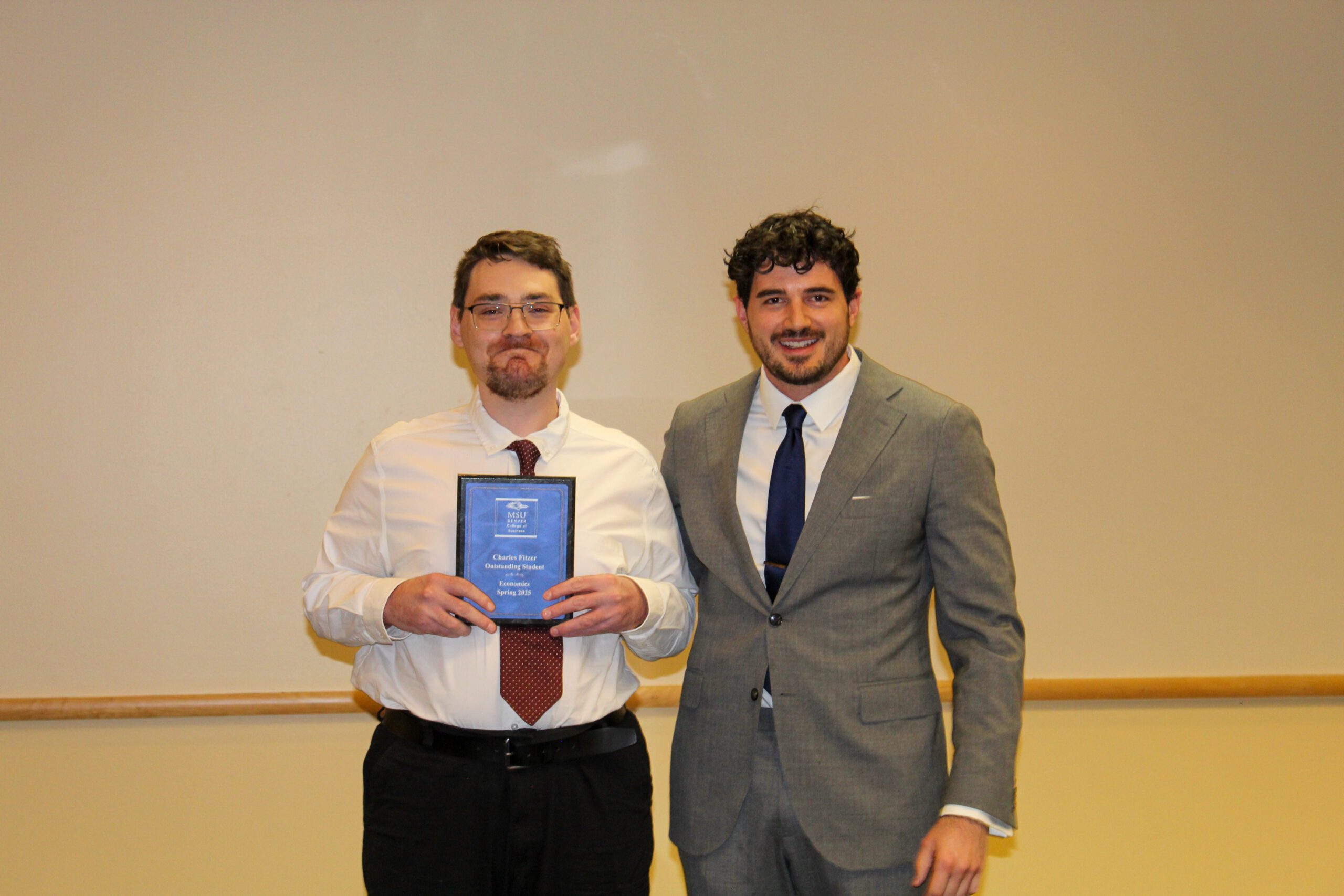 Charles Fitzer - Outstanding Student