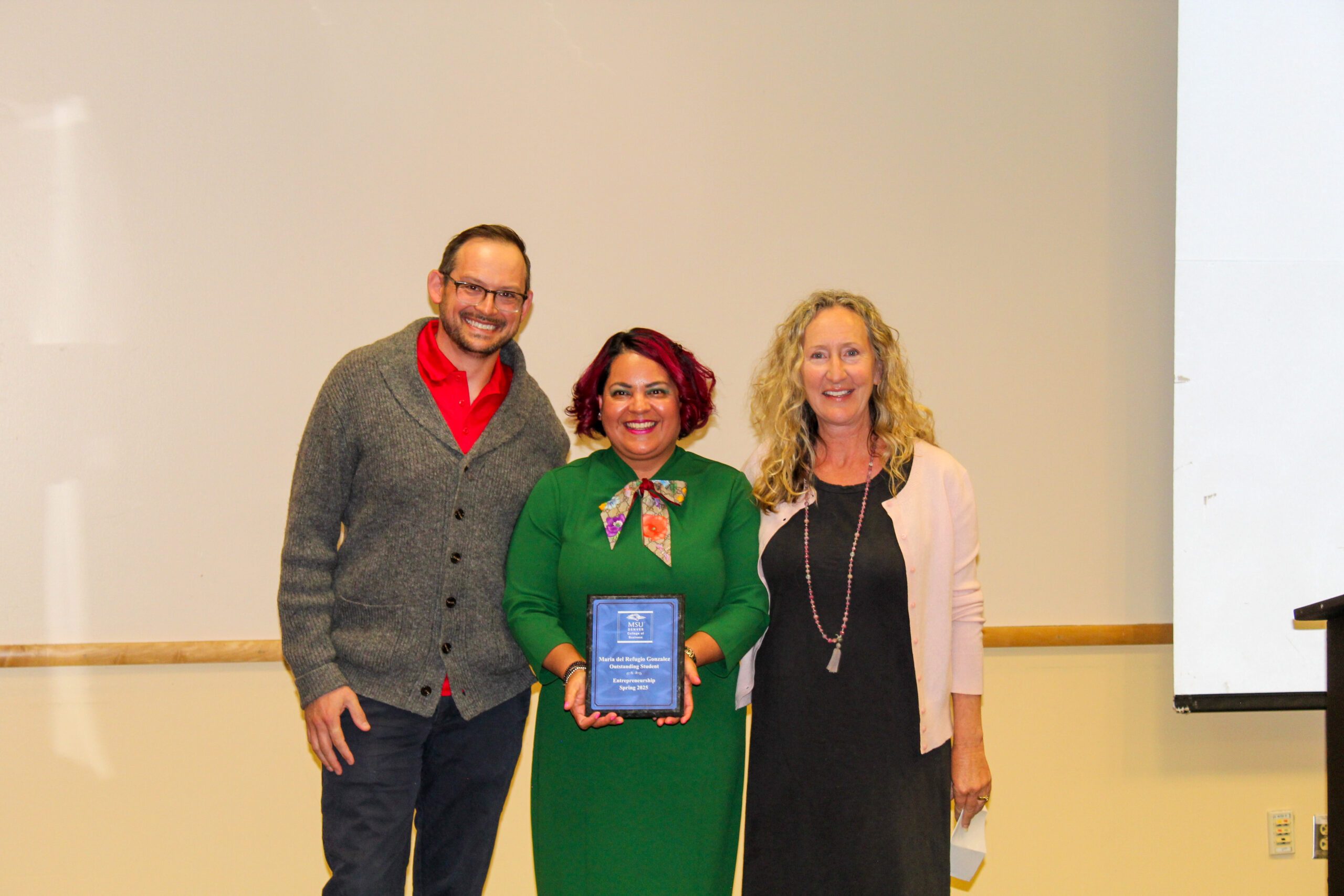 Maria Gonzalez - Outstanding Student