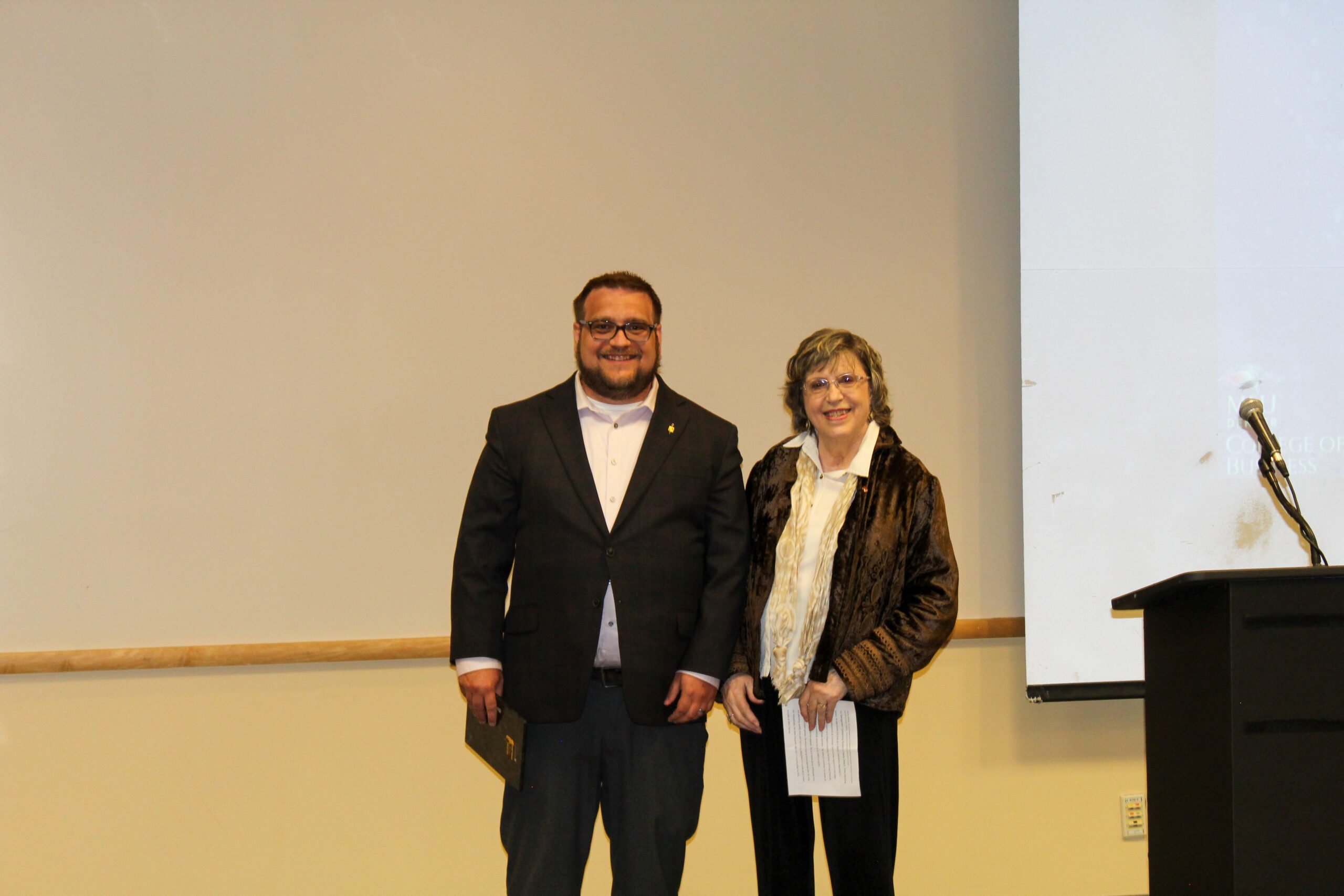 Wesley Waters - Outstanding Student