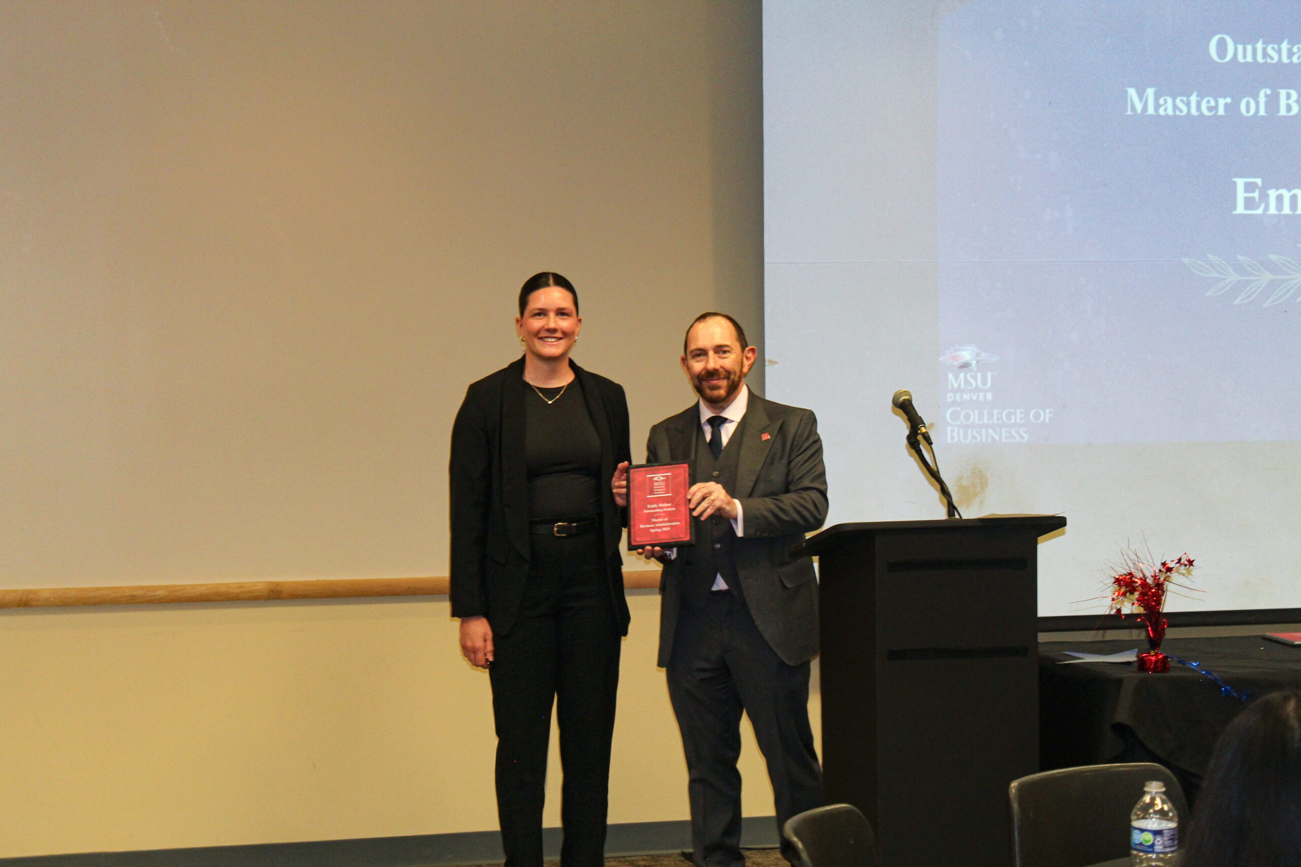 Emily Hafner - MBA Outstanding Student